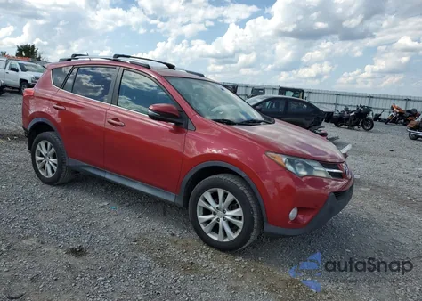 2013 Toyota Rav4 Limited из США, поврежденный, VIN 2T3DFREV7DW085431